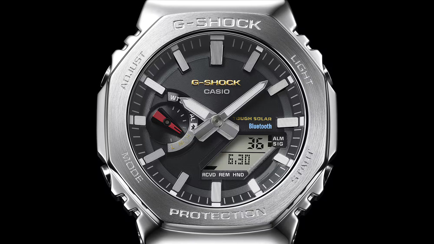 CASIO G-SHOCK GMB2100SD-1C STEEL SOLAR BLUETOOTH A/D WATCH