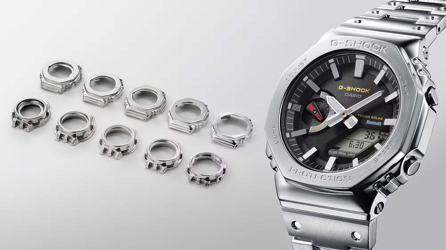 CASIO G-SHOCK GMB2100SD-1C STEEL SOLAR BLUETOOTH A/D WATCH