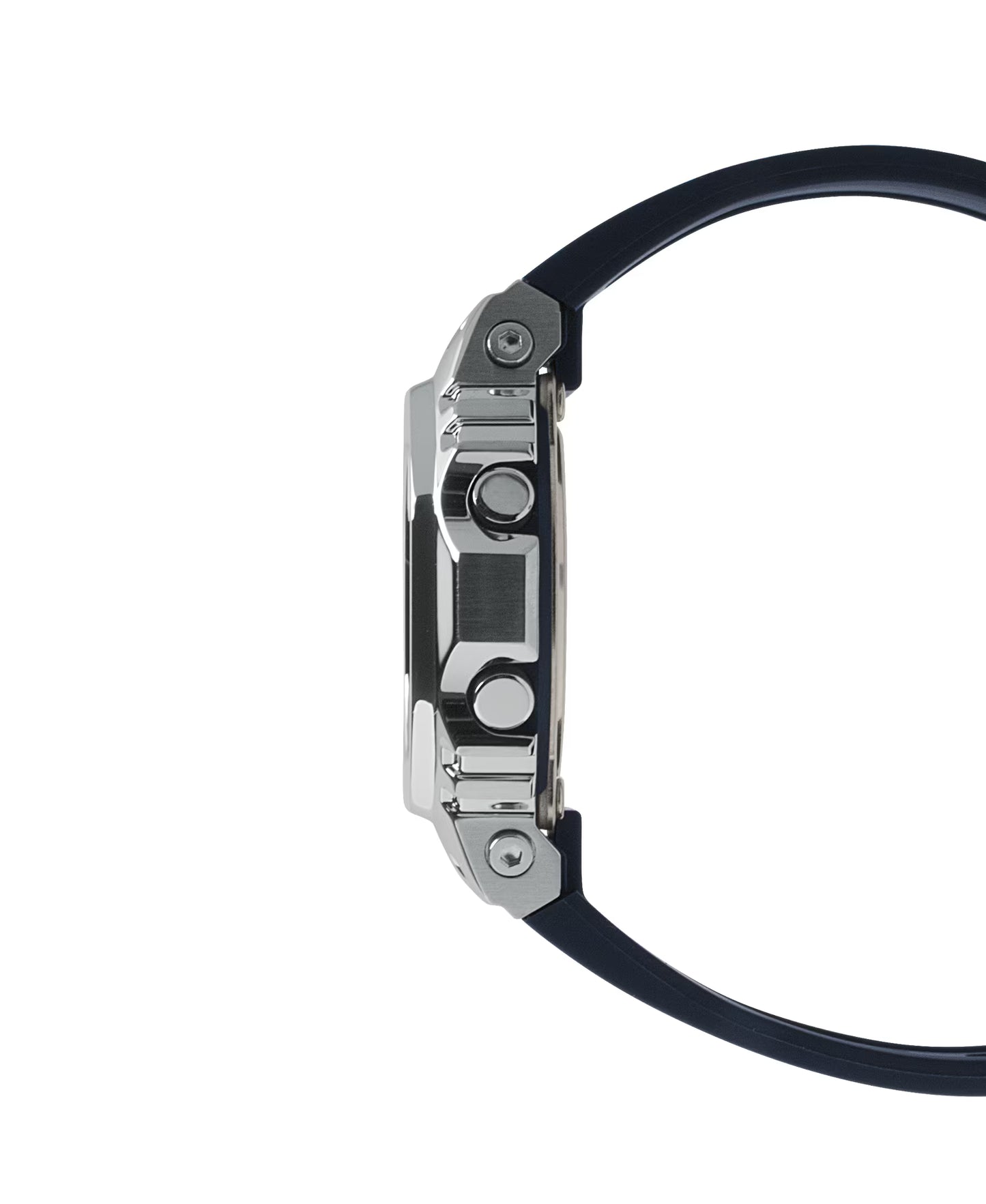 CASIO G-SHOCK GM-S5600-1 GMS5600-1 COMPACT SILVER/BLACK DIGITAL WATCH