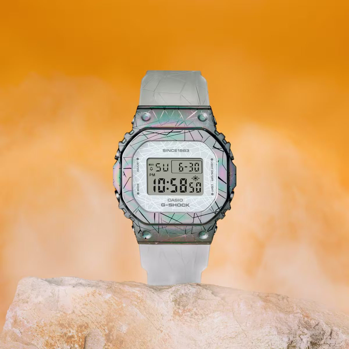 CASIO G-SHOCK GM-S5640GEM-7 40TH LTD EDITION DIGITAL WOMEN'S WATCH