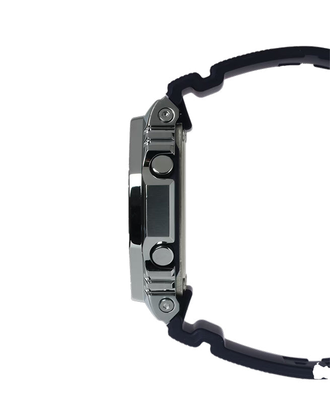 CASIO G-SHOCK GM-2100-1A GM2100 STEEL BEZEL A/D WATCH