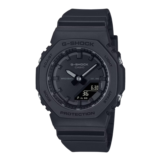 CASIO G-SHOCK GMA-P2100BB-1A ALL BLACK WOMEN'S WATCH