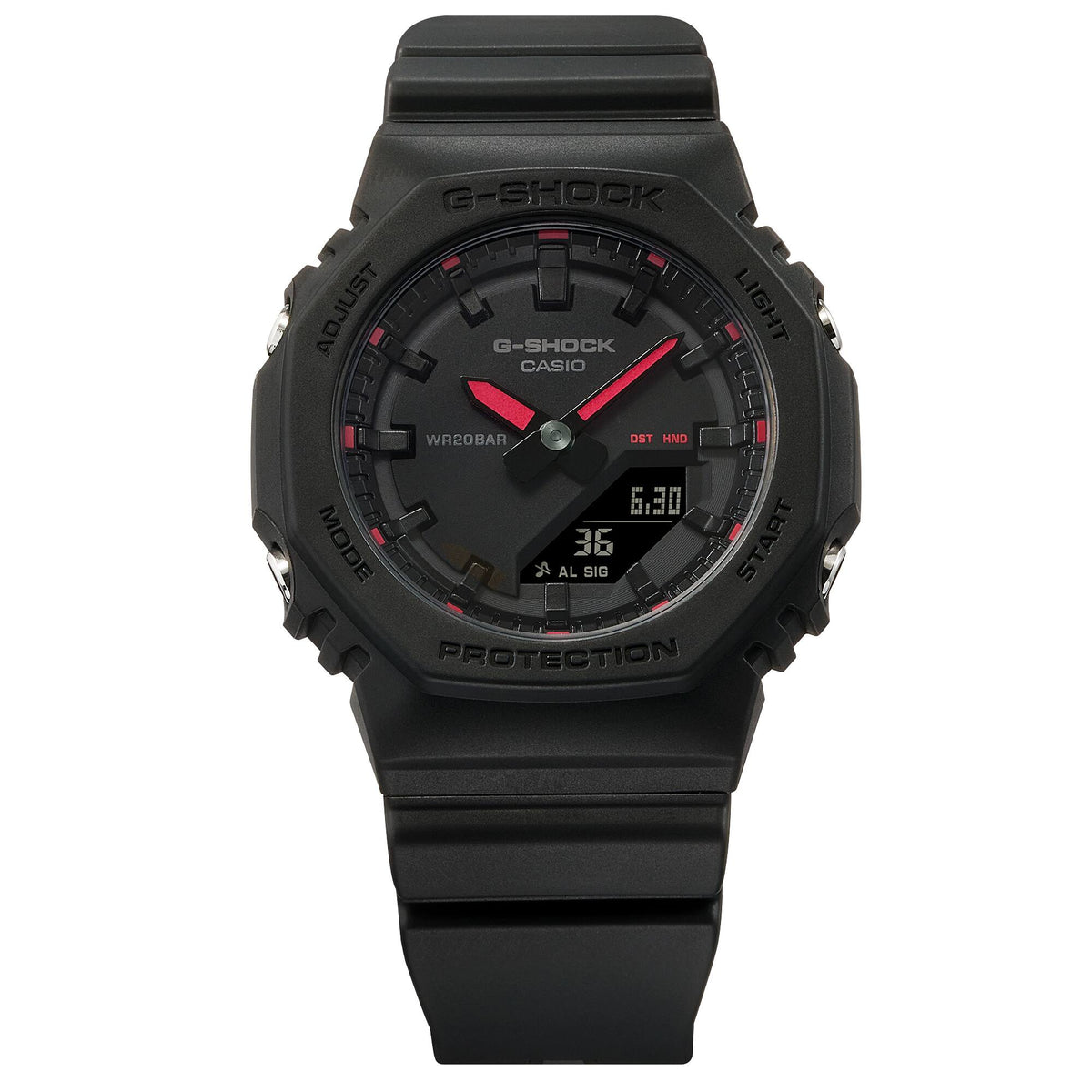 CASIO G-SHOCK GMA-P2100SA-1A1 BLACK VIVID ACCENTS WOMEN'S WATCH