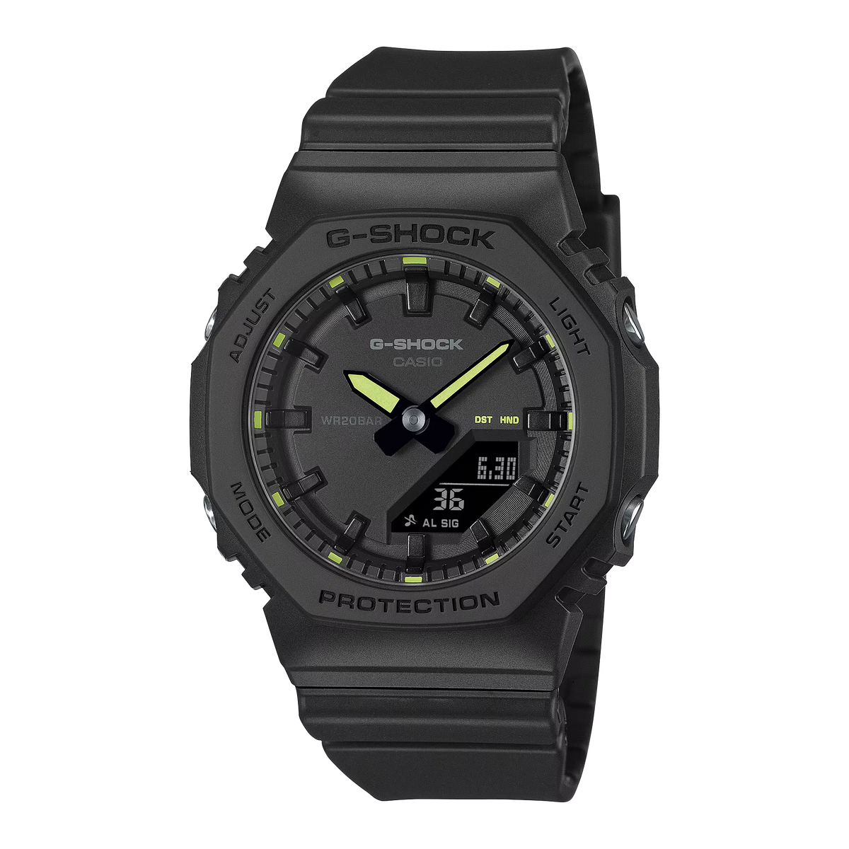 CASIO G-SHOCK GMA-P2100SA-1A2 BLACK VIVID ACCENTS WOMEN'S WATCH