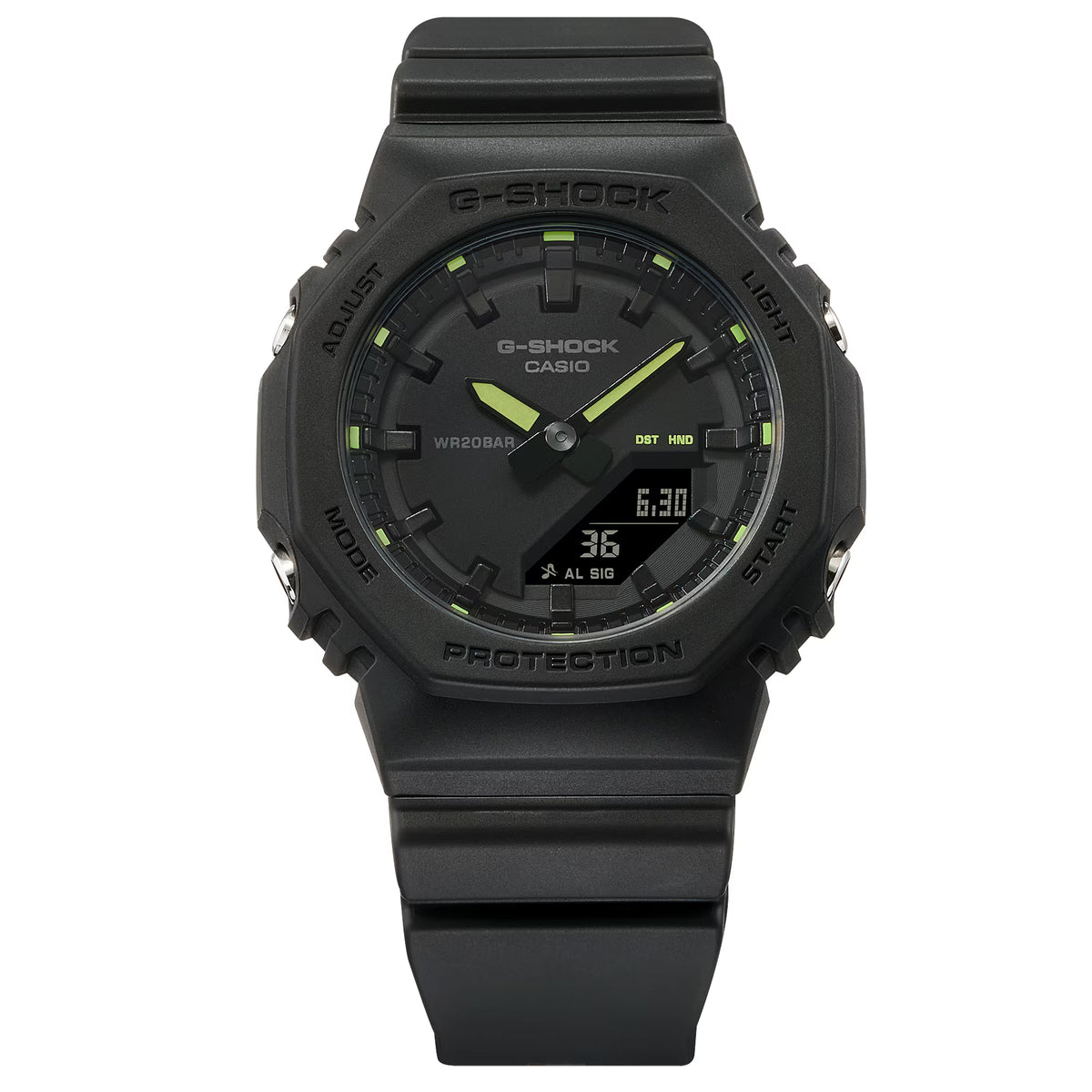 CASIO G-SHOCK GMA-P2100SA-1A2 BLACK VIVID ACCENTS WOMEN'S WATCH