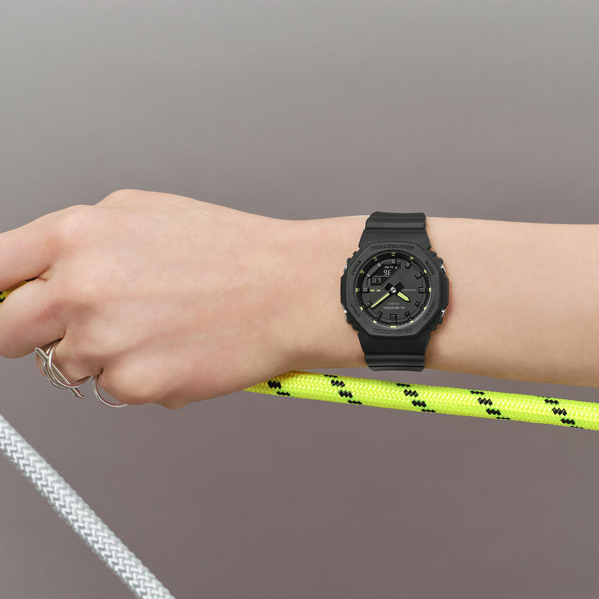CASIO G-SHOCK GMA-P2100SA-1A2 BLACK VIVID ACCENTS WOMEN'S WATCH