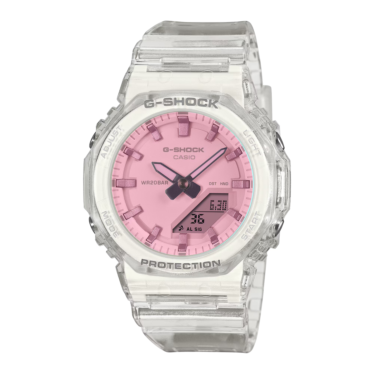 CASIO G-SHOCK GMA-P2100SR-7A PINK POLARIZED DIAL WOMEN'S WATCH