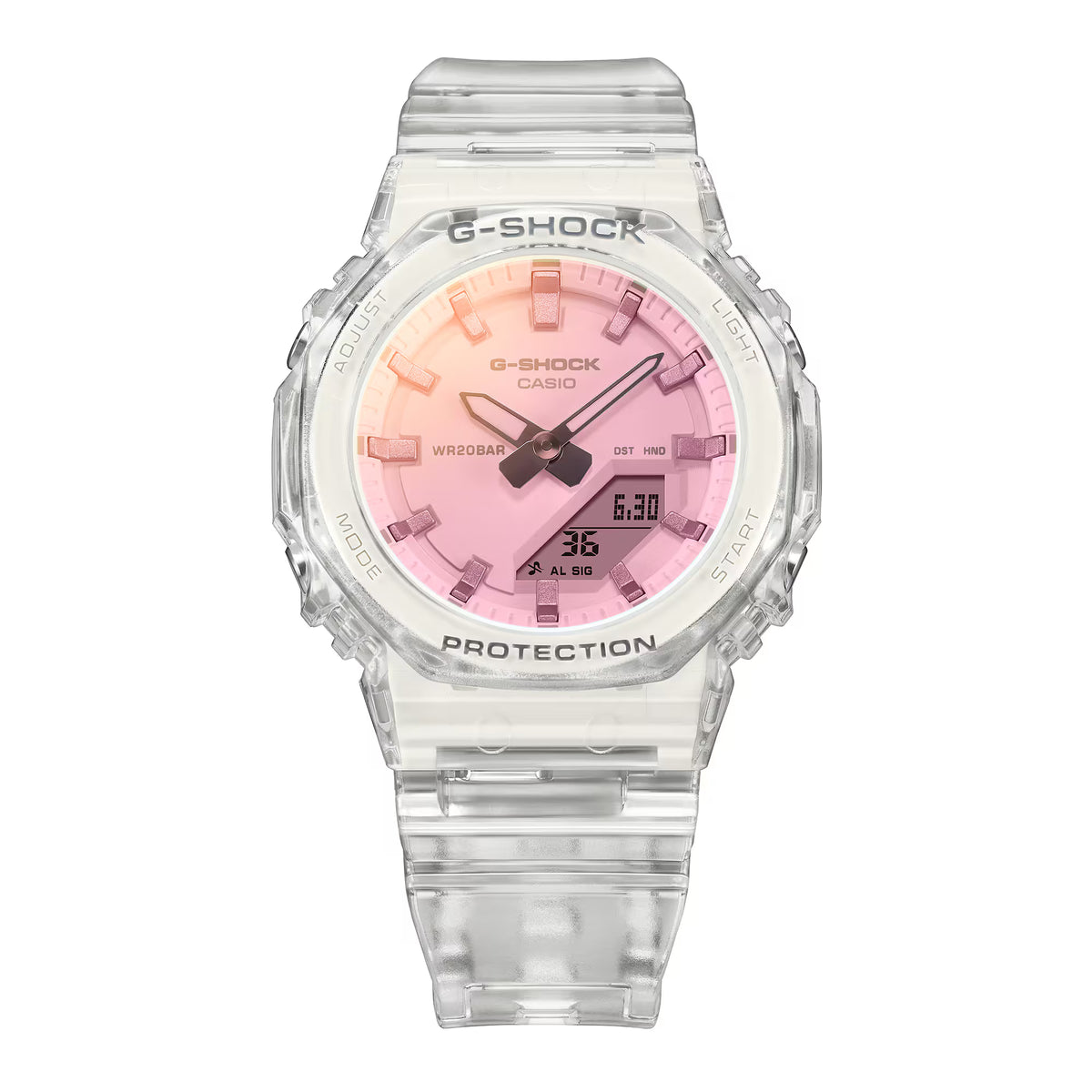 CASIO G-SHOCK GMA-P2100SR-7A PINK POLARIZED DIAL WOMEN'S WATCH