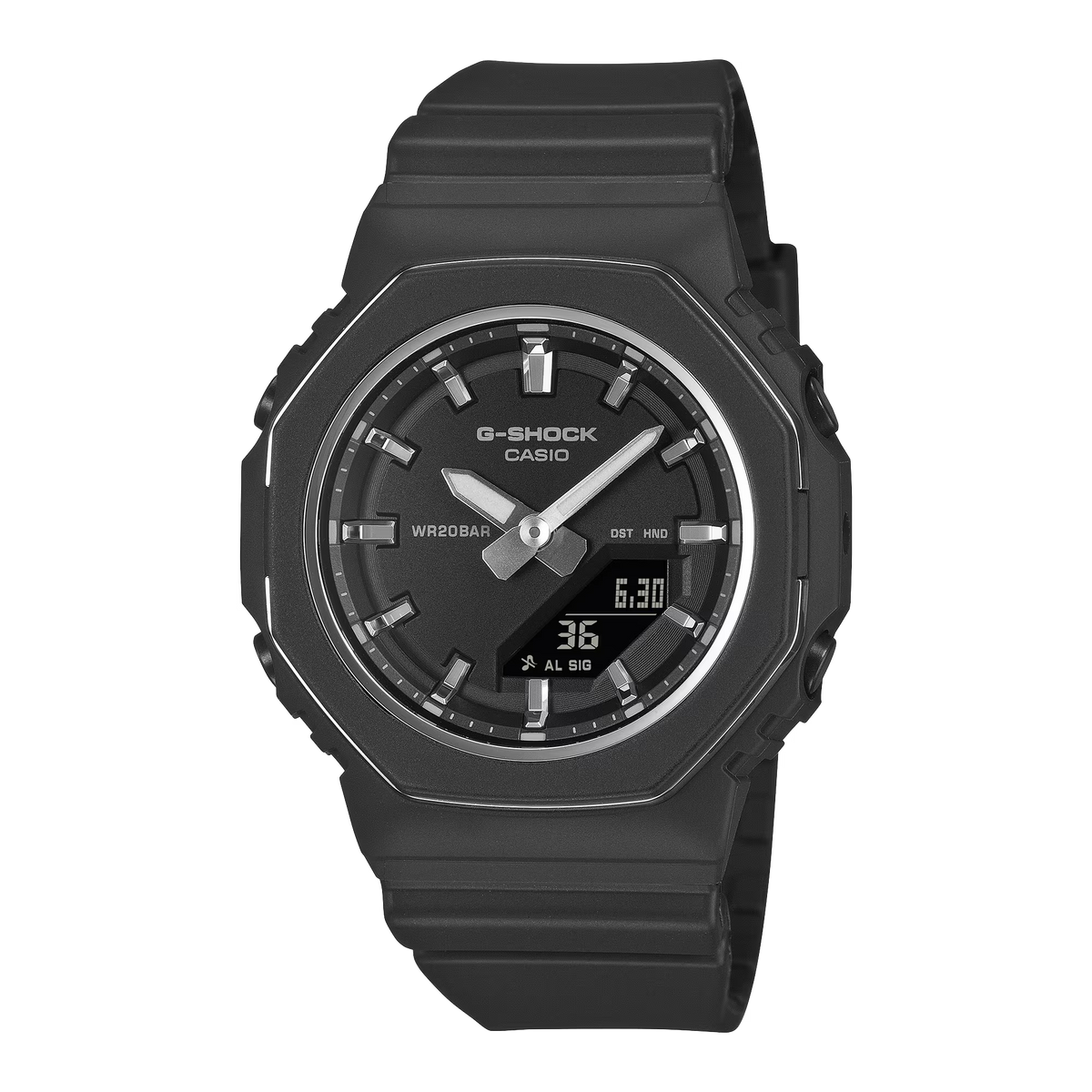 CASIO G-SHOCK GMA-P2110-1A BLACK METALLIC ACCENTS WOMEN'S WATCH