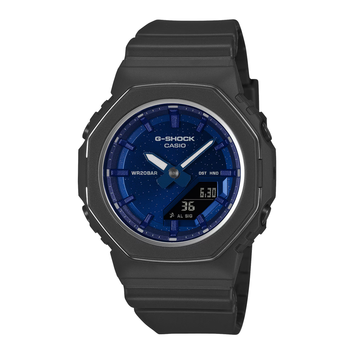 CASIO G-SHOCK GMA-P2110SC-2A BLUE DIAL METALLIC ACCENTS WOMEN'S WATCH