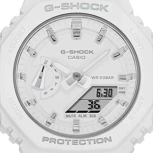 CASIO G-SHOCK GMA-S2100-7A "CASIOAK MINI" WHITE A/D WATCH