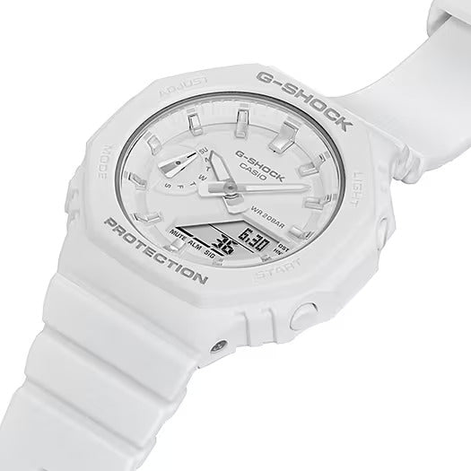 CASIO G-SHOCK GMA-S2100-7A "CASIOAK MINI" WHITE A/D WATCH