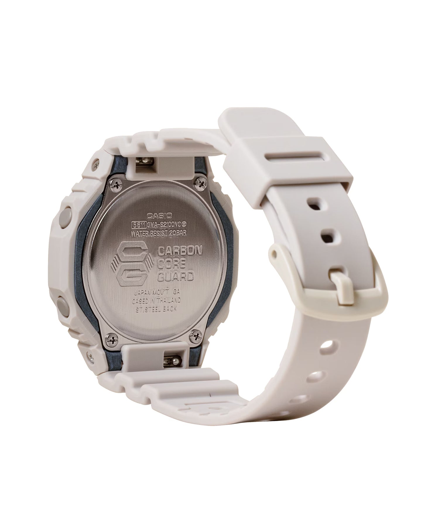 CASIO G-SHOCK GMA-S2100NC-4A GMAS2100 TAN / YELLOW LADIES WATCH