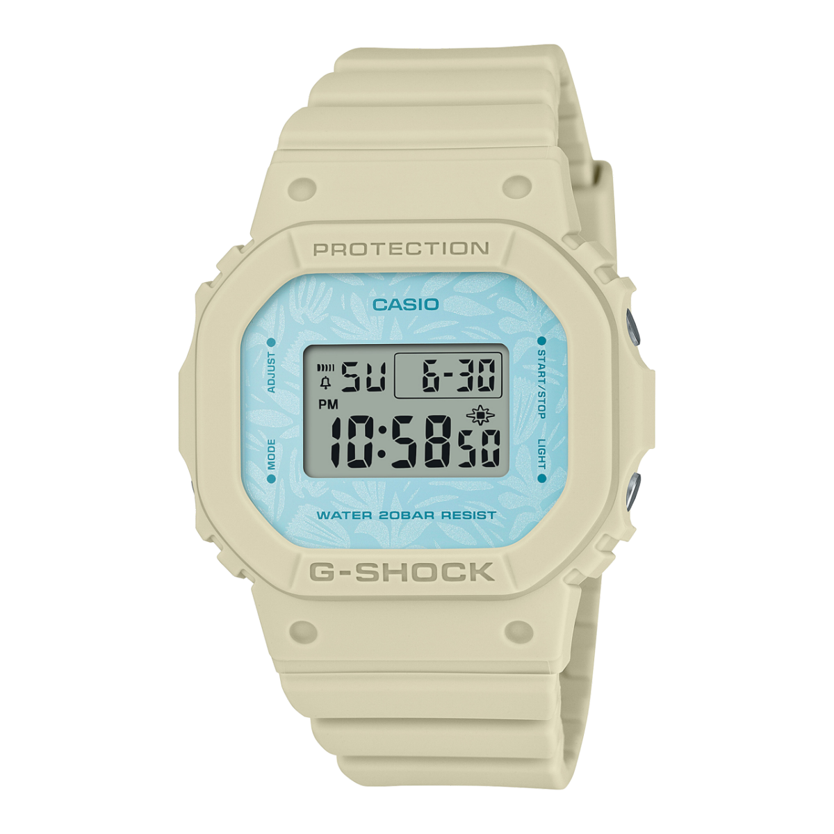 CASIO G-SHOCK GMD-S5600NC-9 TAN / BLUE DIGITAL WATCH