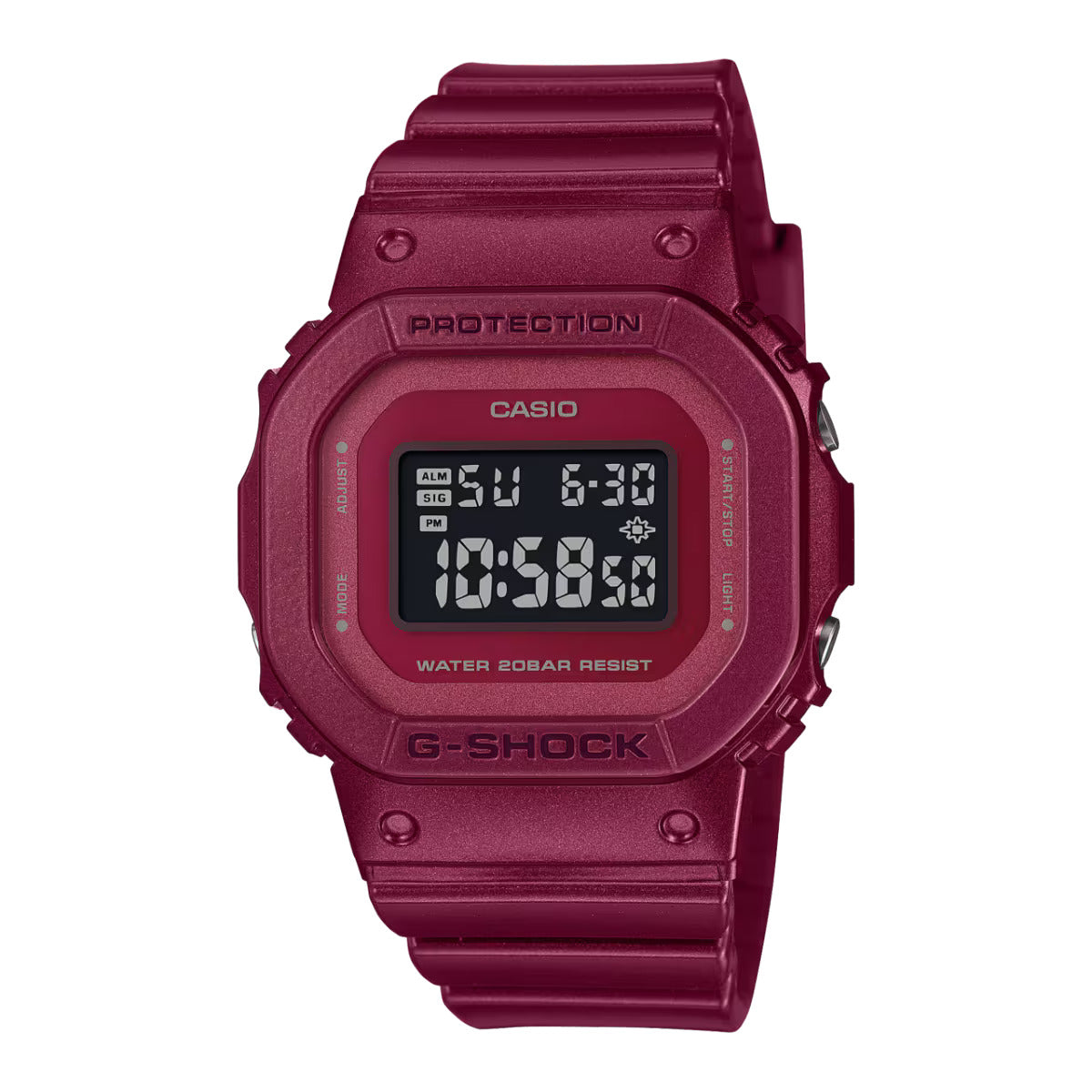 CASIO G-SHOCK GMD-S5600RB-4 RED DIGITAL WATCH