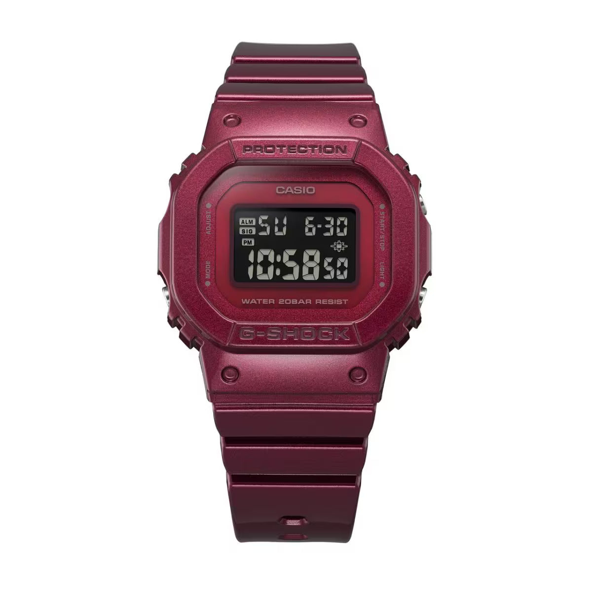 CASIO G-SHOCK GMD-S5600RB-4 RED DIGITAL WATCH