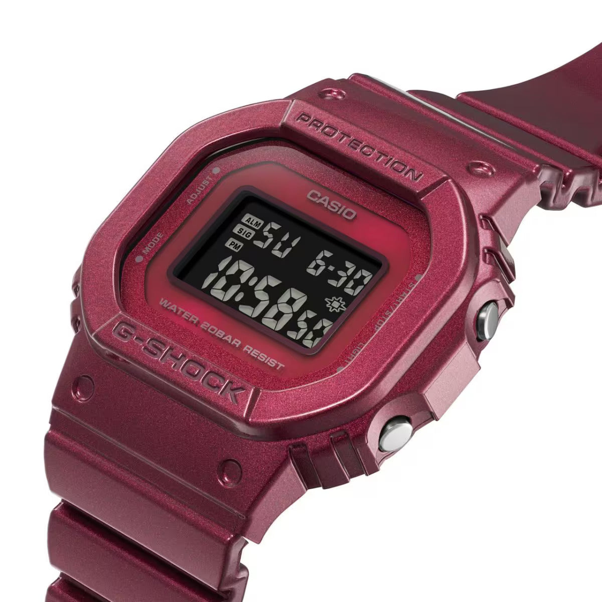 CASIO G-SHOCK GMD-S5600RB-4 RED DIGITAL WATCH