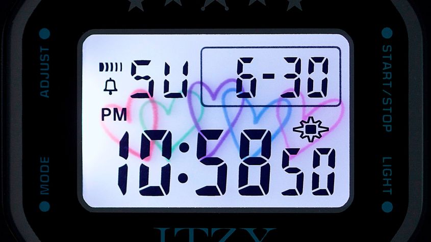 CASIO G-SHOCK x ITSY GMD-S5610IT-4B LIGHT PINK DIGITAL WOMEN'S WATCH