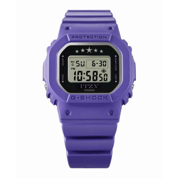 CASIO G-SHOCK x ITSY GMD-S5610IT-6 PURPLE DIGITAL WOMEN'S WATCH