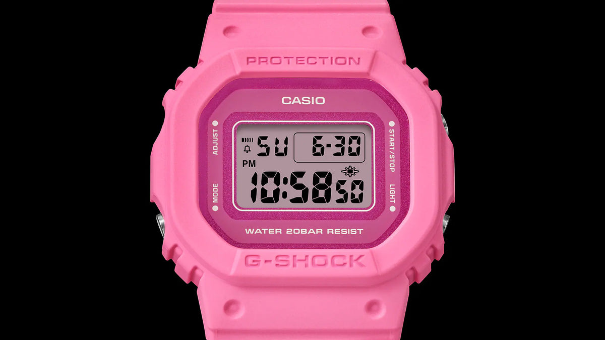 CASIO G-SHOCK GMD-S5610PP-4 PINK DIGITAL WOMEN'S WATCH