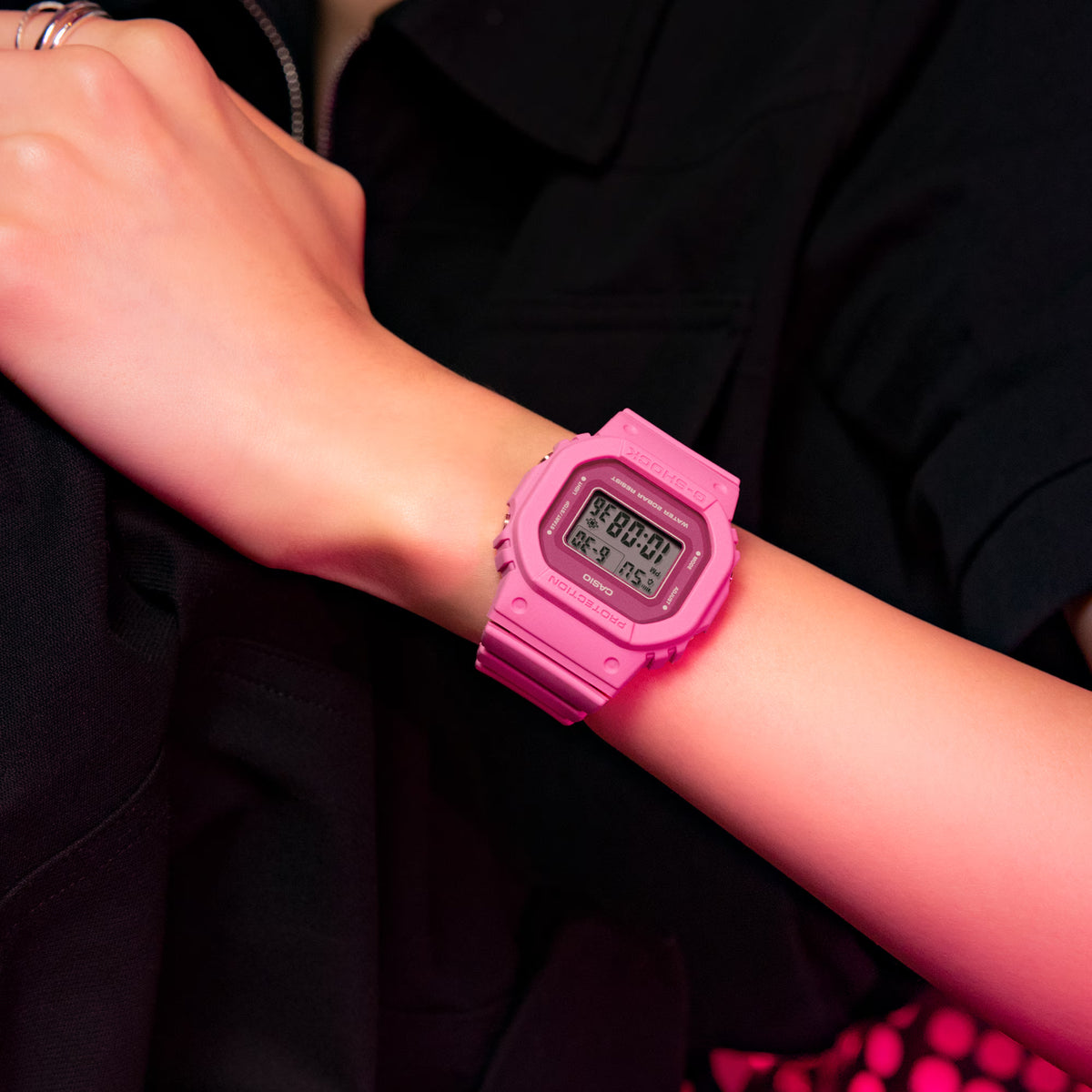 CASIO G-SHOCK GMD-S5610PP-4 PINK DIGITAL WOMEN'S WATCH