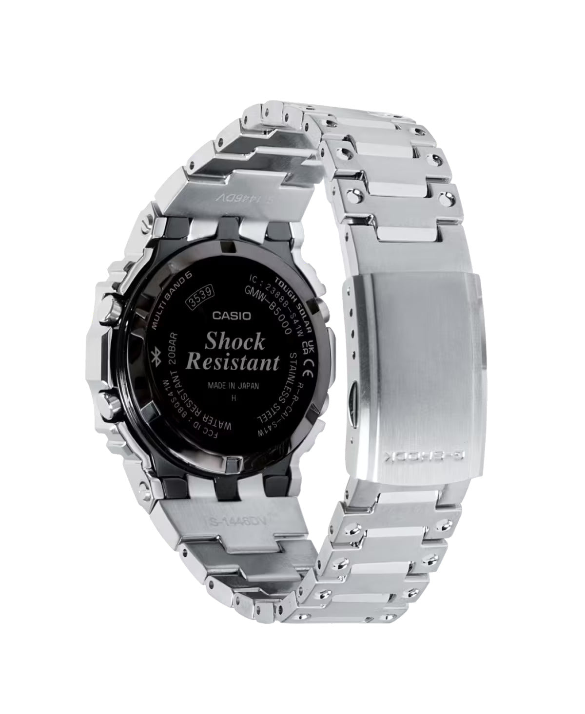 CASIO G-SHOCK GMW-B5000D-2 GMWB5000D-2 STAINLESS STEEL DIGITAL WATCH