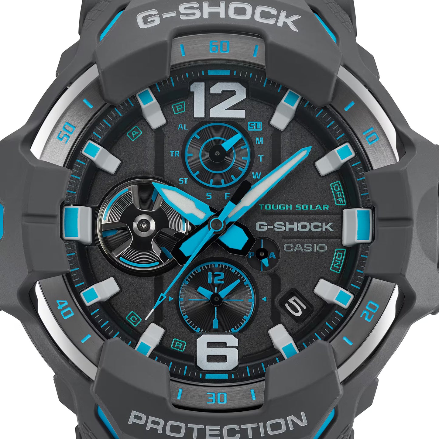 CASIO G-SHOCK GR-B300-8A2 NEW GRAVITYMASTER SOLAR BLUETOOTH  GREY WATCH