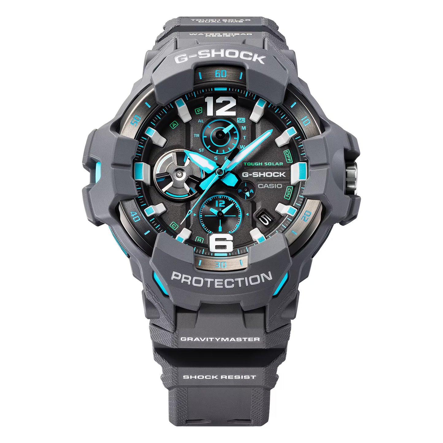 CASIO G-SHOCK GR-B300-8A2 NEW GRAVITYMASTER SOLAR BLUETOOTH  GREY WATCH