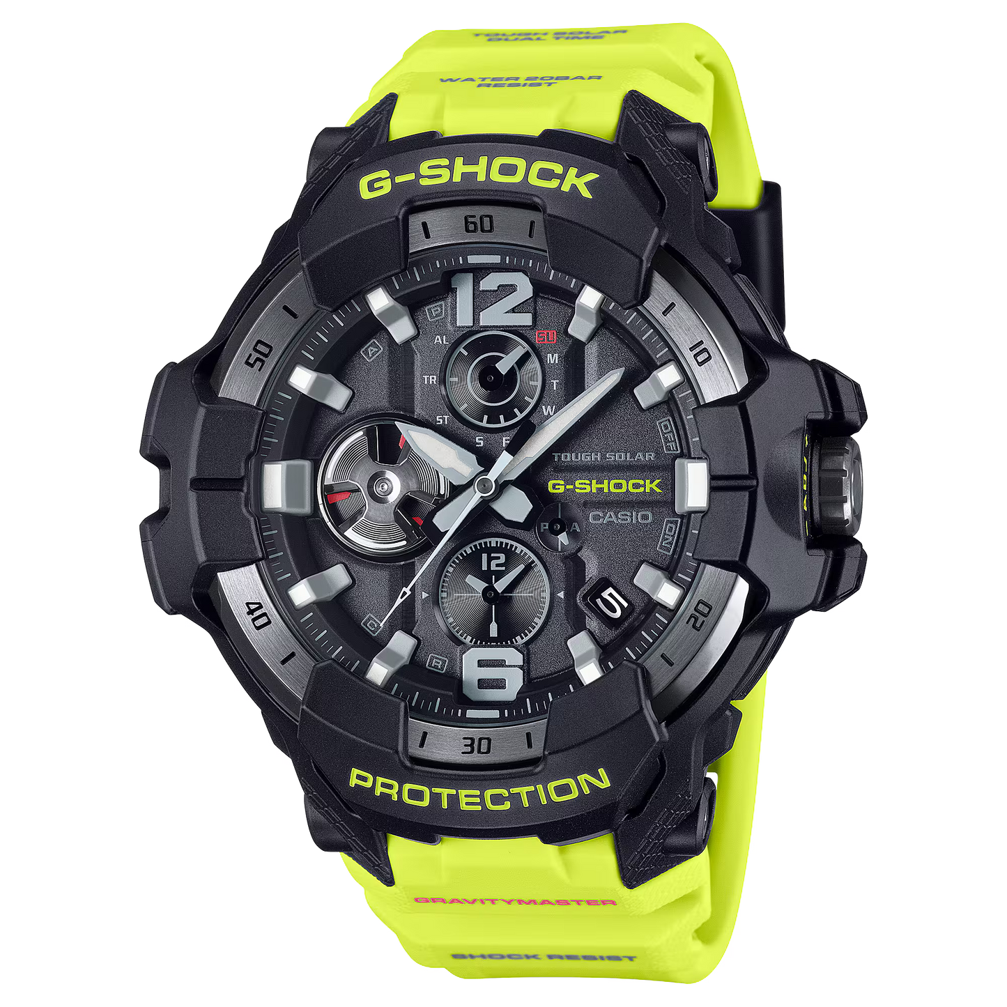 CASIO G-SHOCK GRB300RY-1A9 NEW GRAVITYMASTER SOLAR / BT RESCUE YELLOW MENS WATCH