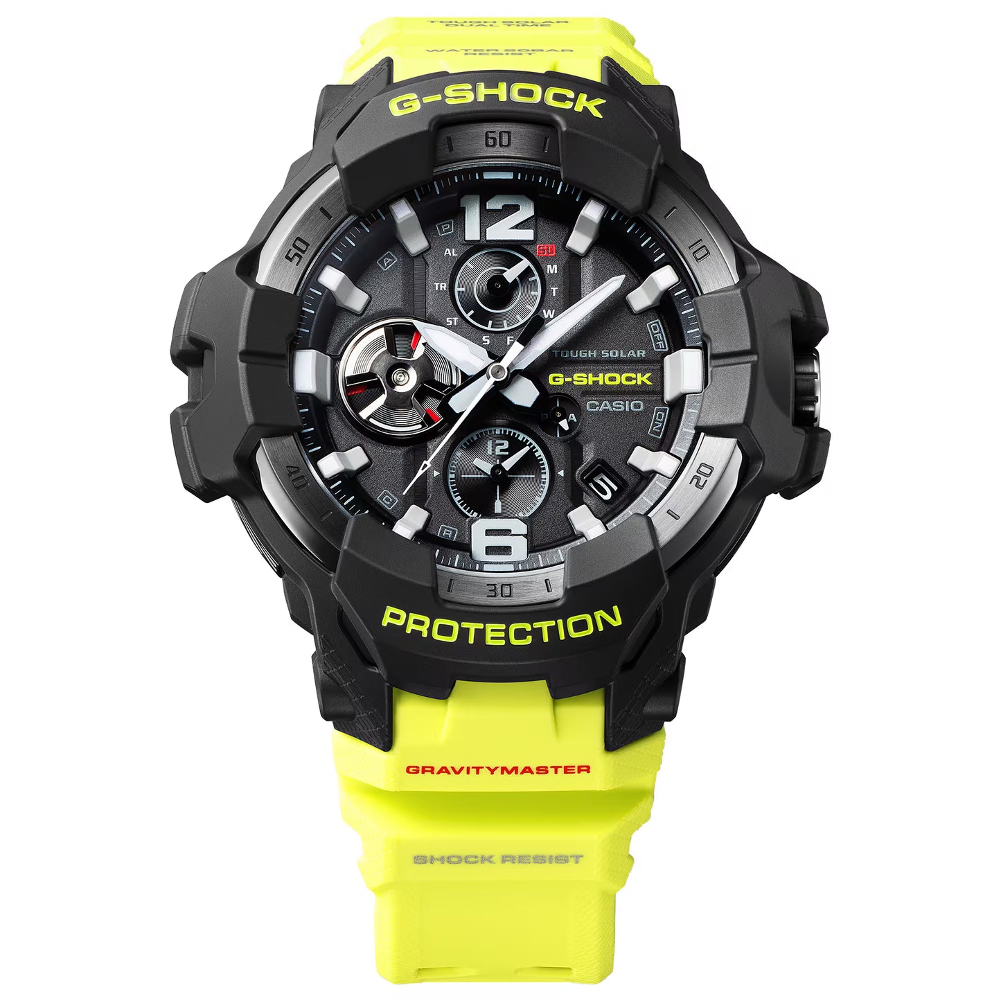 CASIO G-SHOCK GRB300RY-1A9 NEW GRAVITYMASTER SOLAR / BT RESCUE YELLOW MENS WATCH