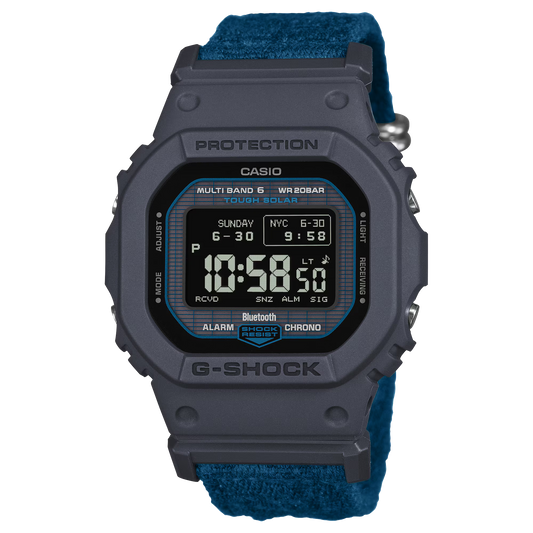 CASIO G-SHOCK GW-BX5600CBG-2 RECYCLED CLOTH BAND MIP DISPLAY MEN'S WATCH