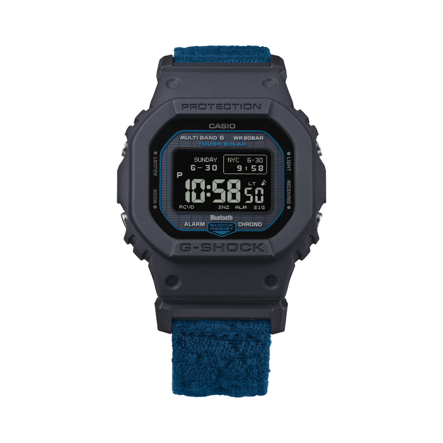 CASIO G-SHOCK GW-BX5600CBG-2 RECYCLED CLOTH BAND MIP DISPLAY MEN'S WATCH