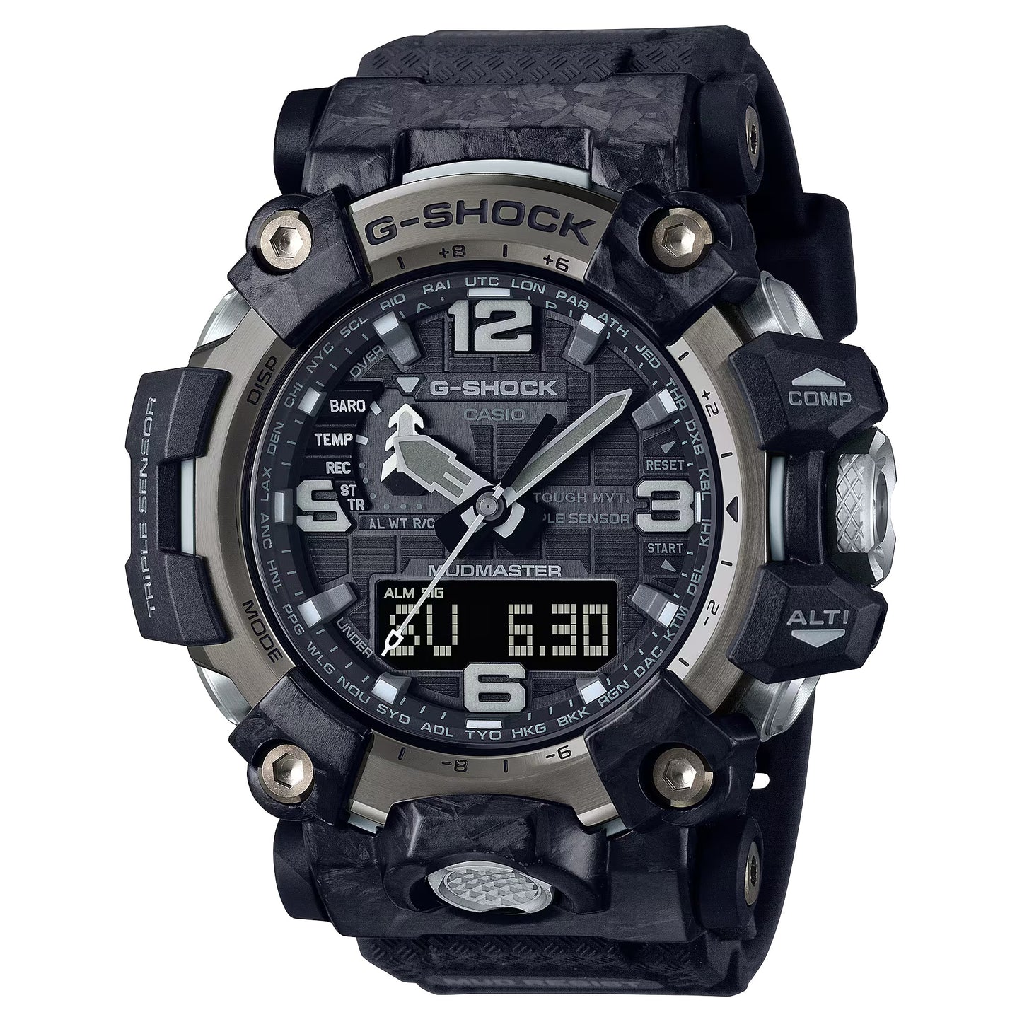 CASIO G-SHOCK GWG-2000-1A1 MUDMASTER BLACK MASTER OF G MEN'S WATCH
