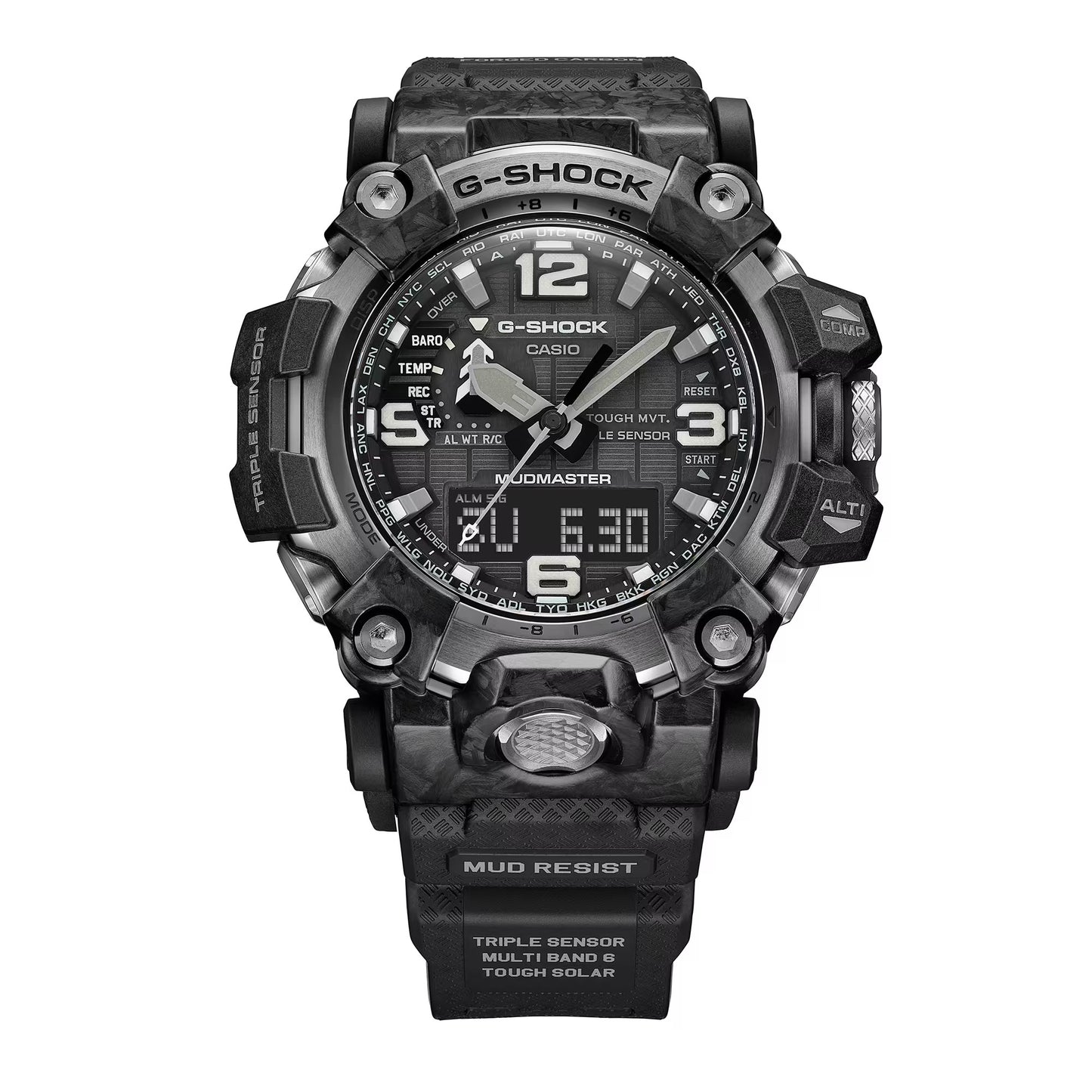 CASIO G-SHOCK GWG-2000-1A1 MUDMASTER BLACK MASTER OF G MEN'S WATCH