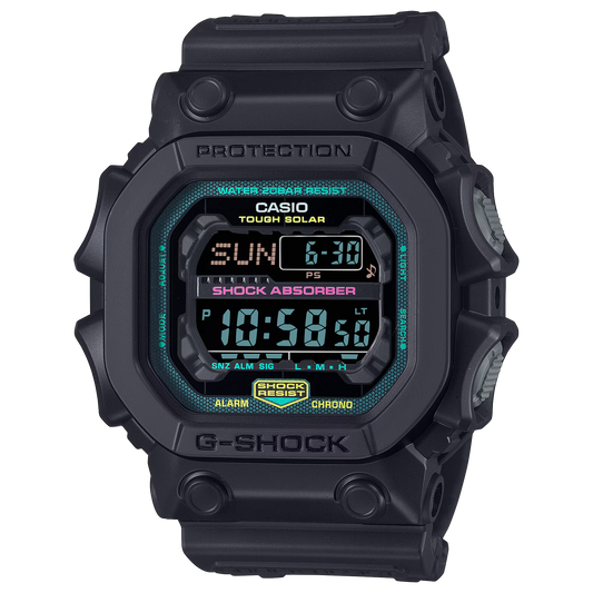 CASIO G-SHOCK GX-56MF-1 "KING" BLACK SOLAR DIGITAL WATCH