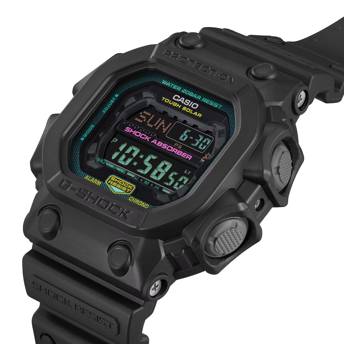 CASIO G-SHOCK GX-56MF-1 "KING" BLACK SOLAR DIGITAL WATCH