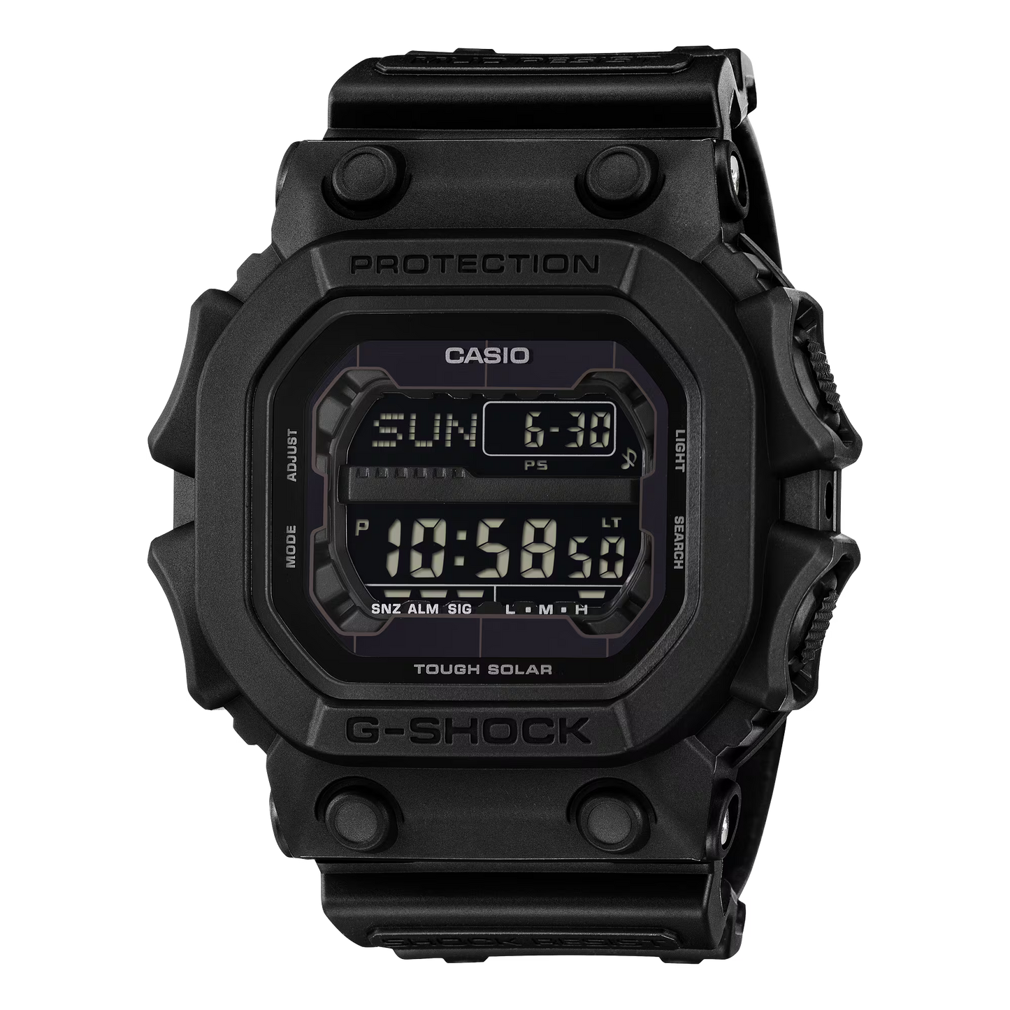 CASIO G-SHOCK GX-56UBB-1 NEW "KING" BLACK SOLAR DIGITAL WATCH
