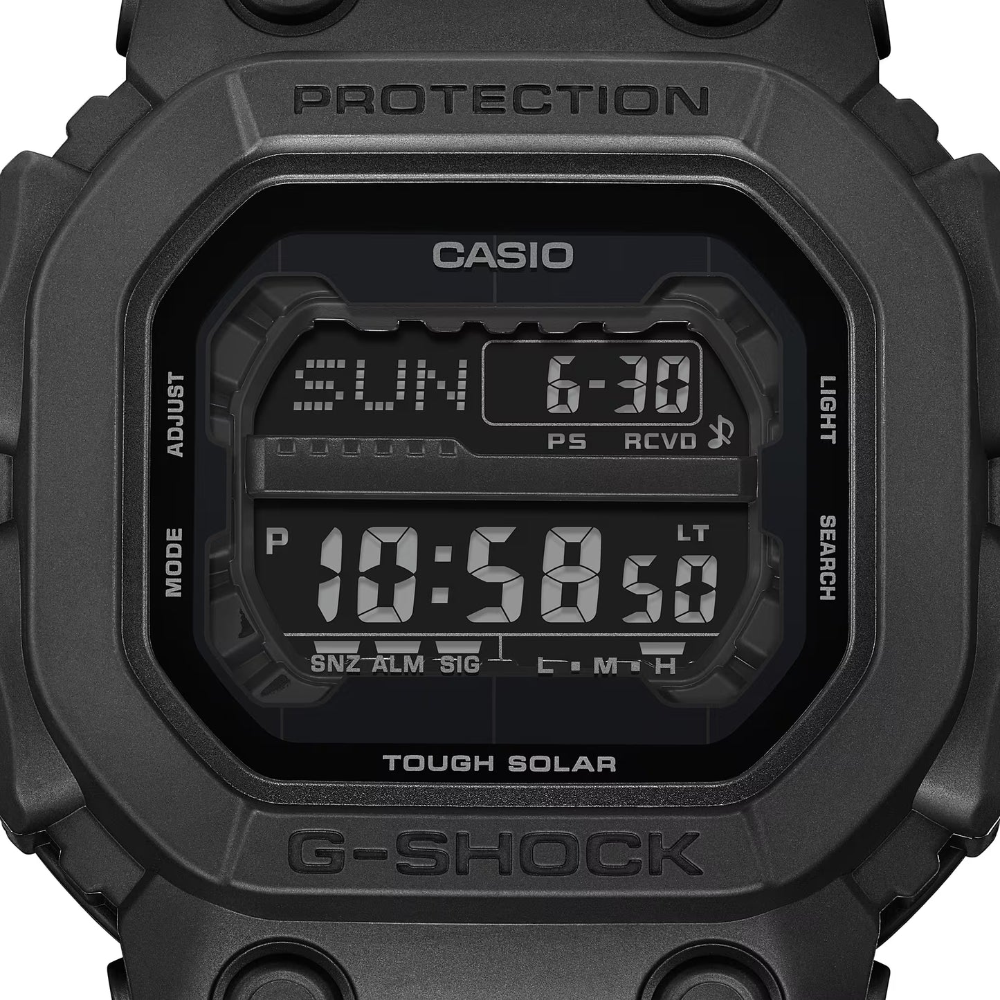 CASIO G-SHOCK GX-56UBB-1 NEW "KING" BLACK SOLAR DIGITAL WATCH