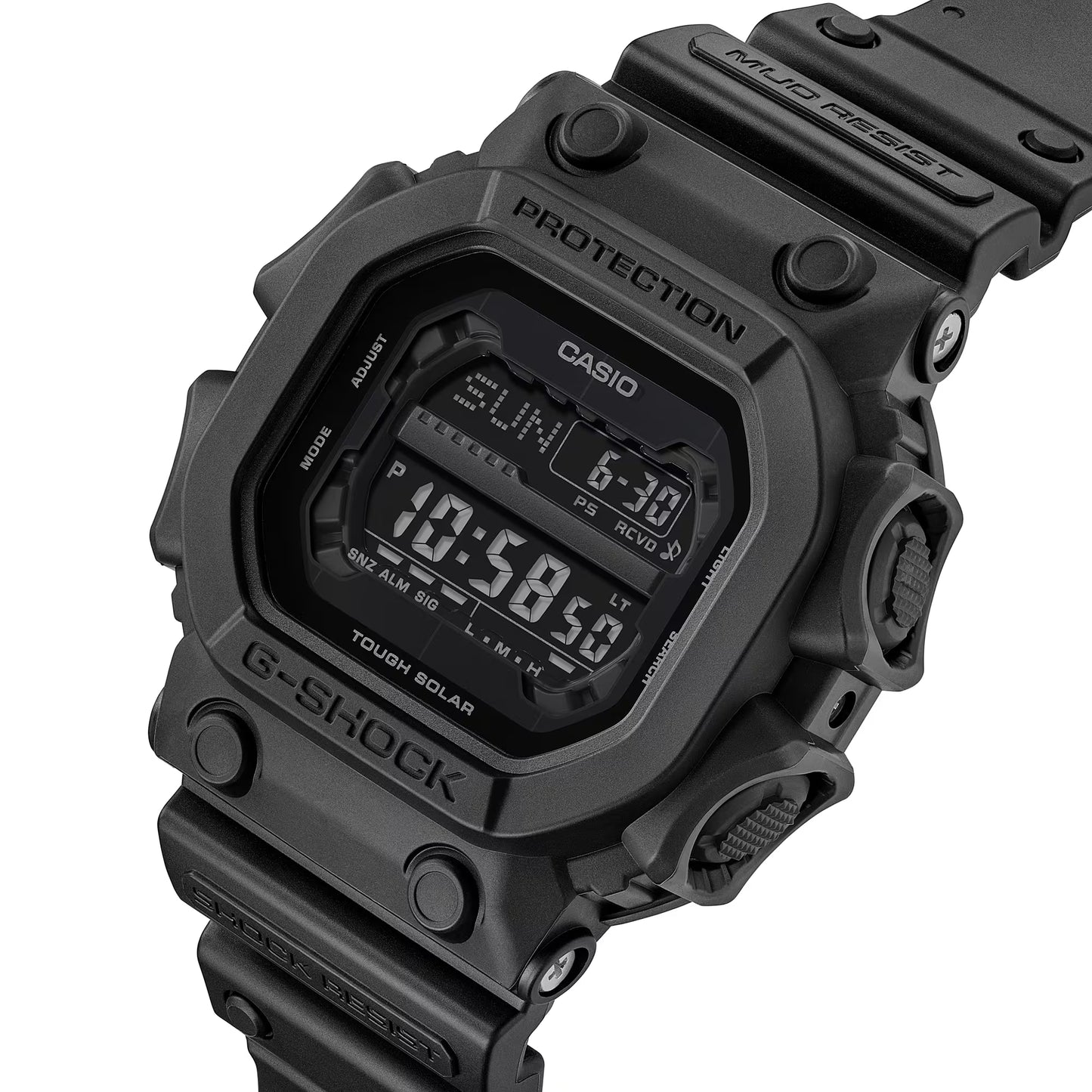 CASIO G-SHOCK GX-56UBB-1 NEW "KING" BLACK SOLAR DIGITAL WATCH
