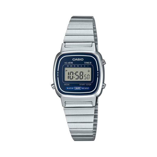 CASIO LA670WA-2 LA670WA LA670 WOMEN'S BLUE DIGITAL WATCH