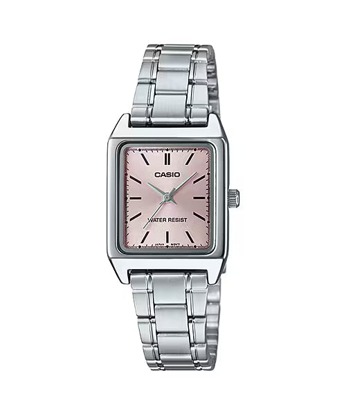 CASIO LTP-V007D-4E LTPV007 ROSE / PINK DIAL WOMEN'S QUARTZ WATCH