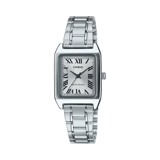 CASIO LTP-V007D-7B LTPV007 SILVER DIAL WOMEN'S QUARTZ WATCH