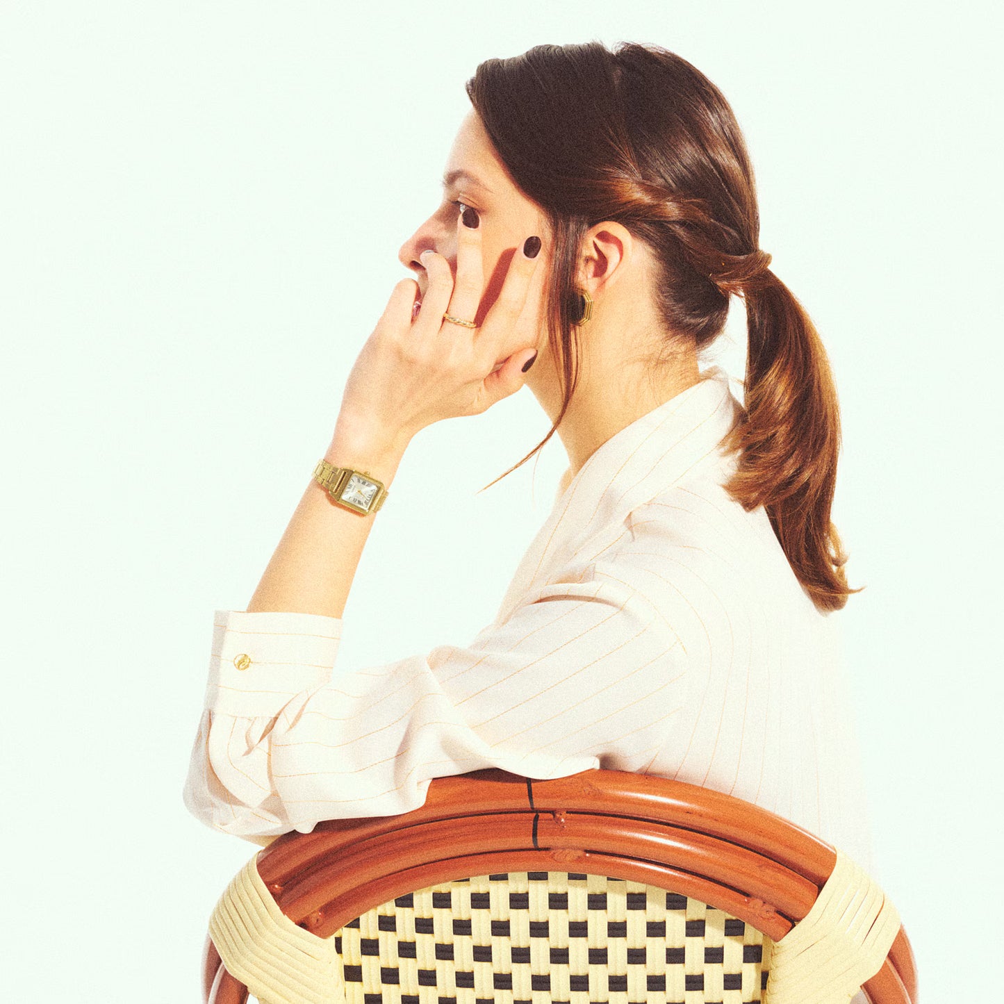 CASIO LTP-V007G-9B LTPV007 GOLD / WHITE DIAL WOMEN'S QUARTZ WATCH