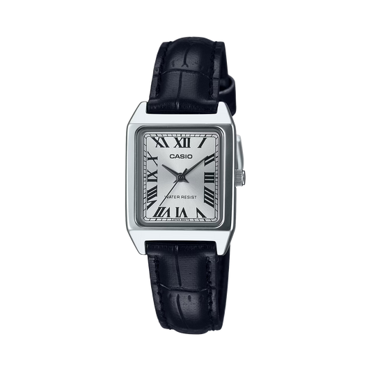 CASIO LTP-V007L-7B1 LTPV007 SILVER / WHITE DIAL WOMEN'S QUARTZ WATCH