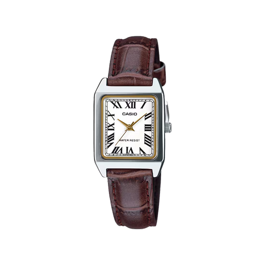 CASIO LTP-V007L-7B2 LTPV007 SILVER / WHITE DIAL WOMEN'S QUARTZ WATCH