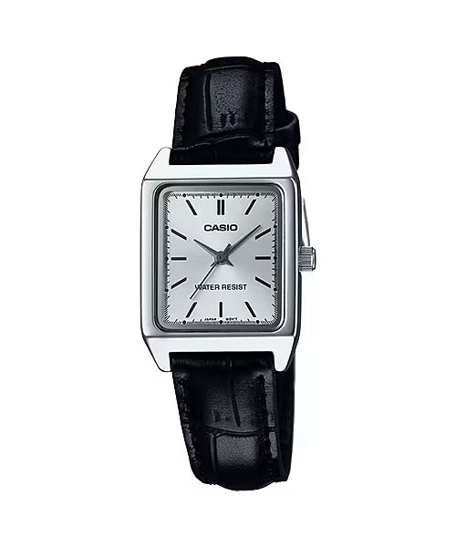 CASIO LTP-V007L-7E1 LTPV007 SILVER / WHITE DIAL WOMEN'S QUARTZ WATCH