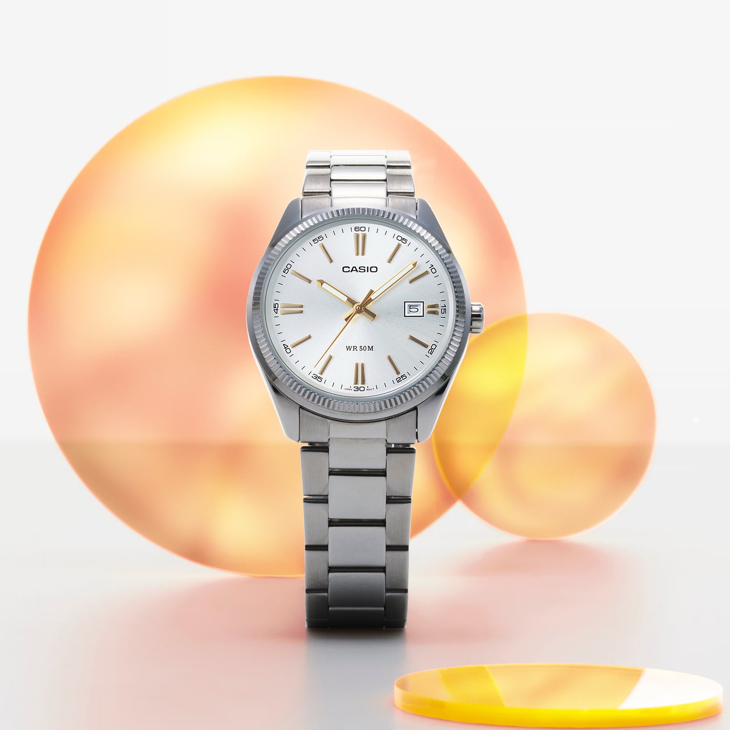 CASIO MTP-1302D-7A2V WHITE 38.5MM QUARTZ ANALOG WATCH