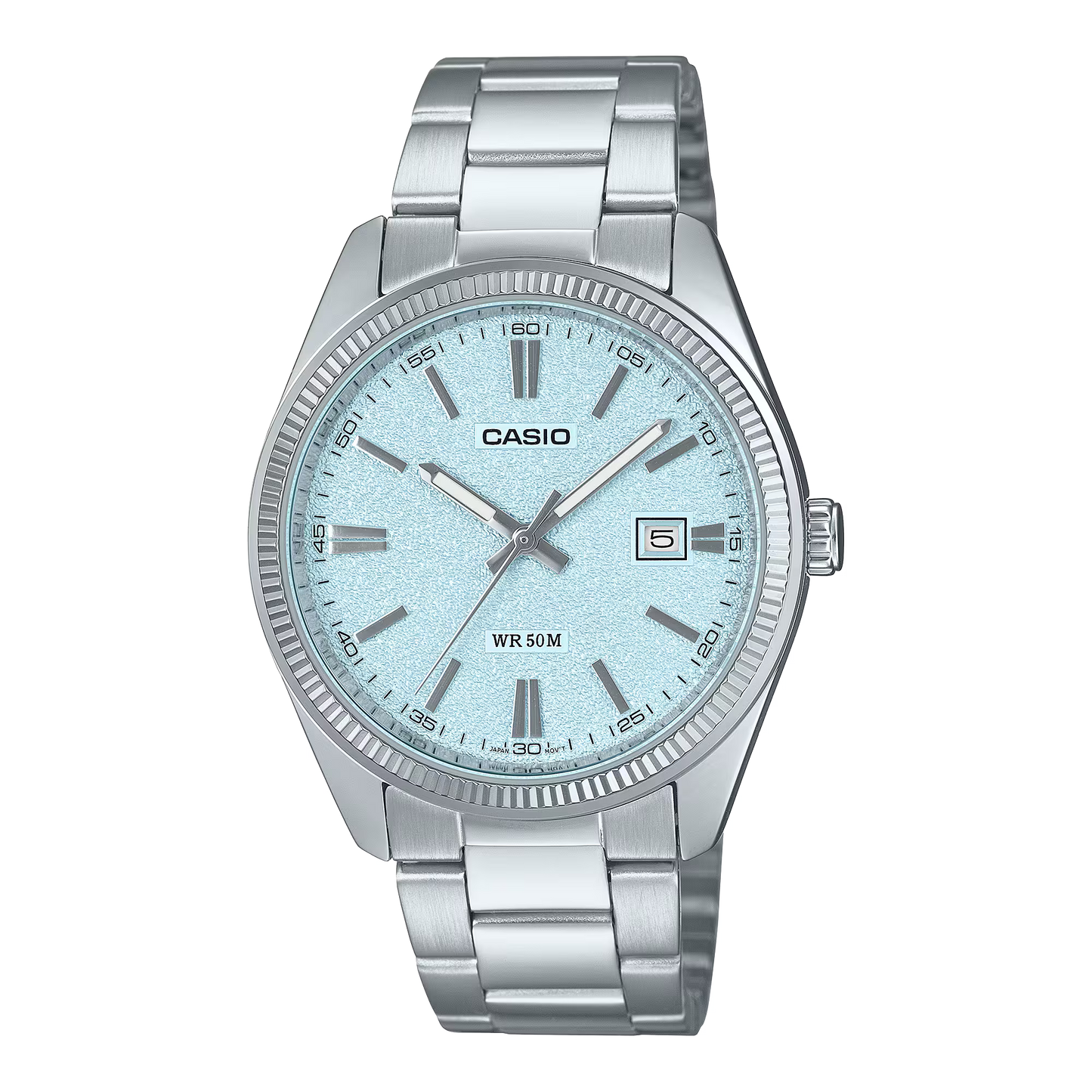 CASIO MTP-1302DA-2A2V ICE BLUE 38.5MM QUARTZ ANALOG WATCH