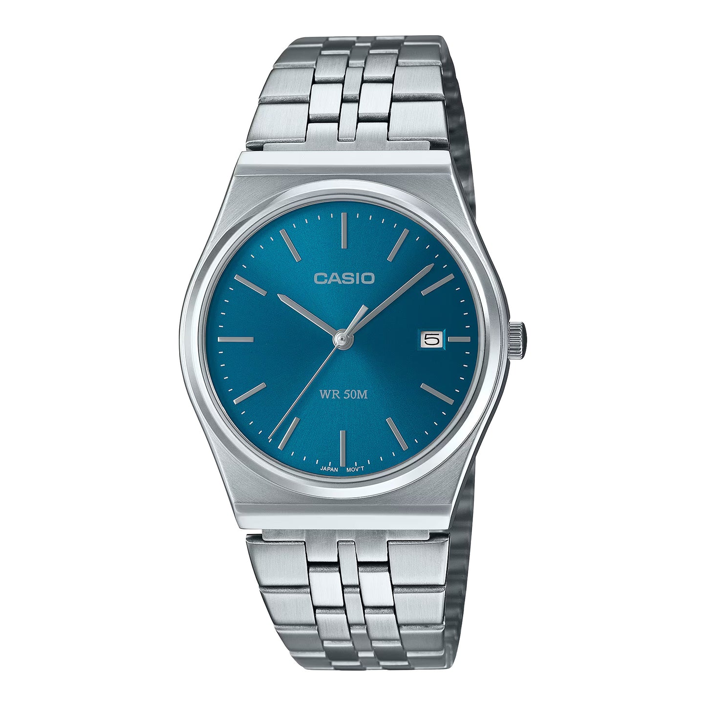 CASIO MTP-B145D-2A2 MTP-B145D-2A2V BLUE 35MM QUARTZ ANALOG WATCH