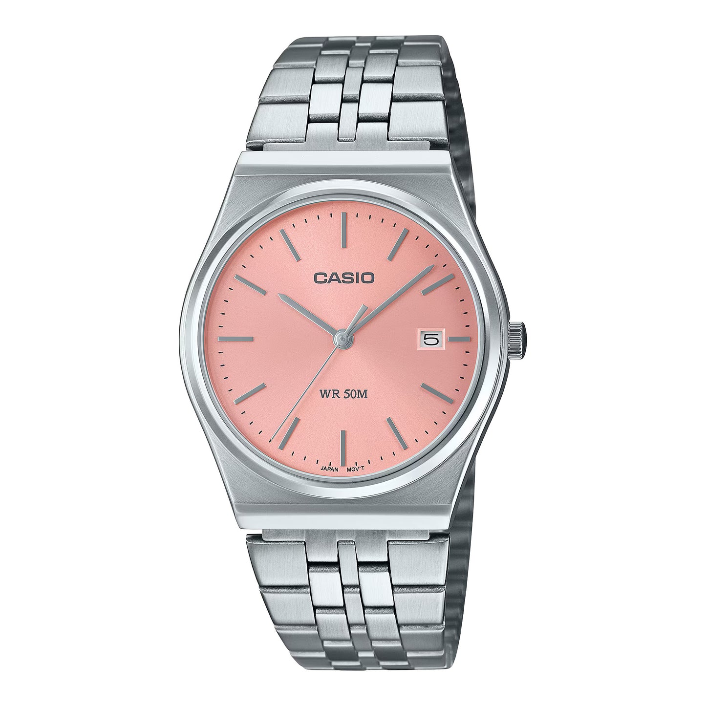 CASIO MTP-B145D-4A MTP-B145D-4AV PINK 35MM QUARTZ ANALOG WATCH